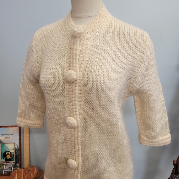 トップス Vintage 40s~50s Shaggy Mohair Cardigan Vintage 40s~50s Shaggy Mohair Cardigan