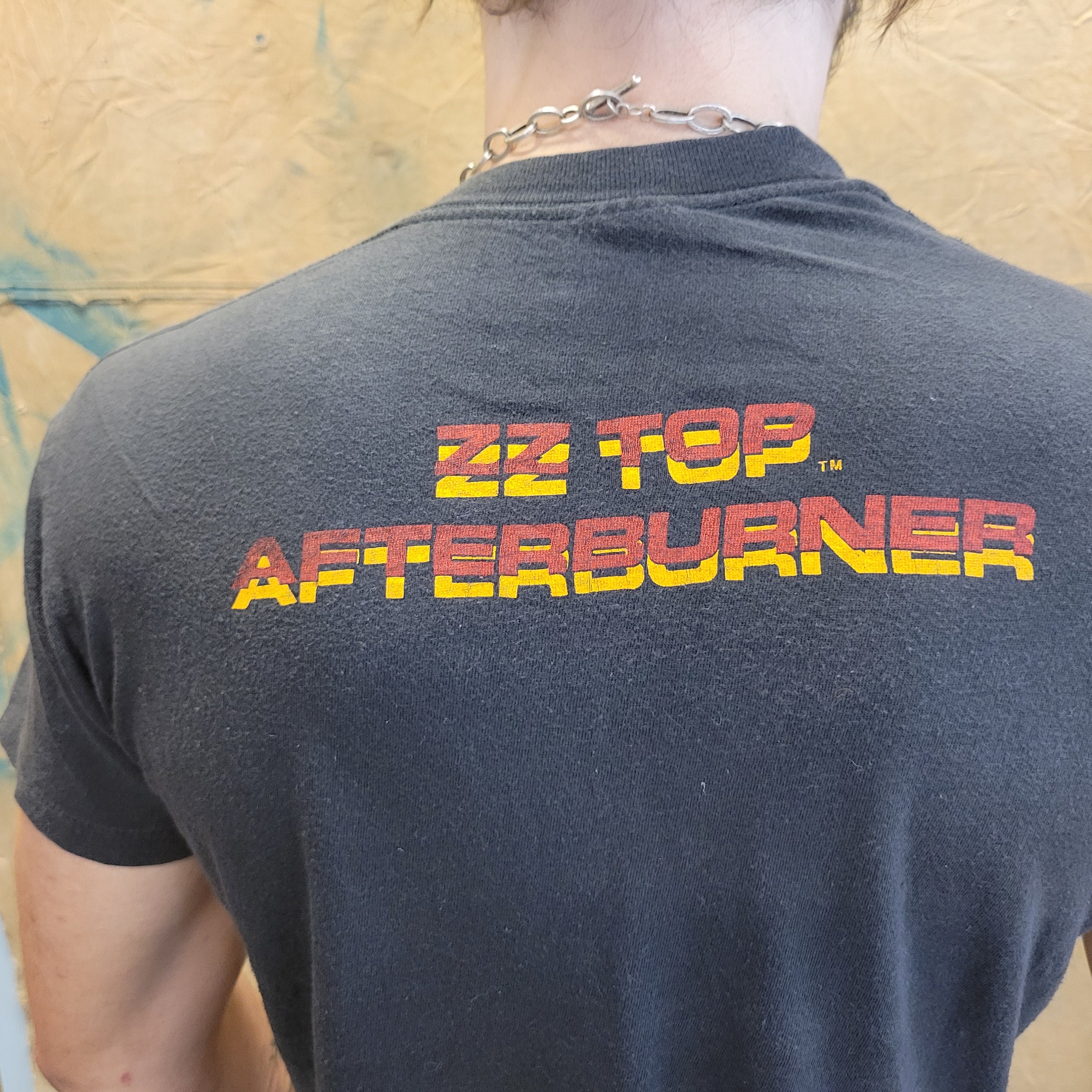 Vintage 80s ZZ Top Afterburner Tour Shirt - Single Stitch Band Tee