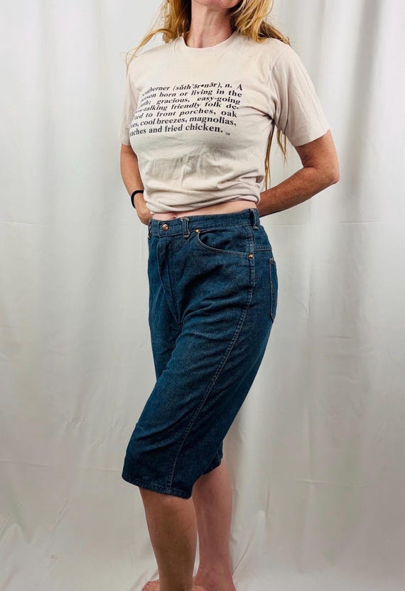 Vtg 50s Wrangler Jeans, Sanforized Western Denim - image 7