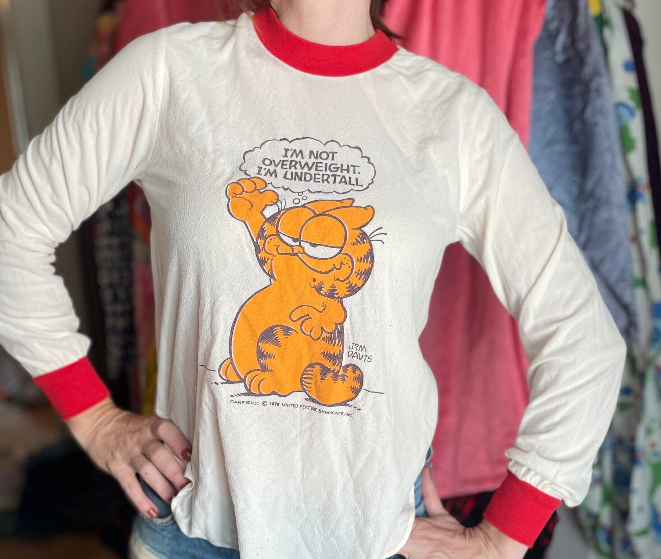 Funny Garfield Shirt - Etsy | T-Shirts
