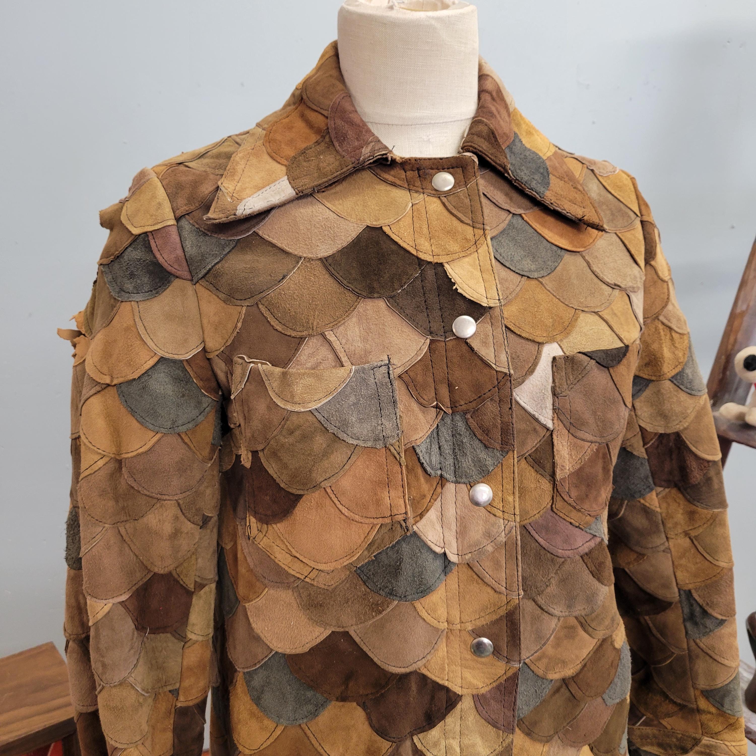 ジャケット・アウター 70's patchwork denim higanTokyo 70s Patchwork Jacket - Etsy