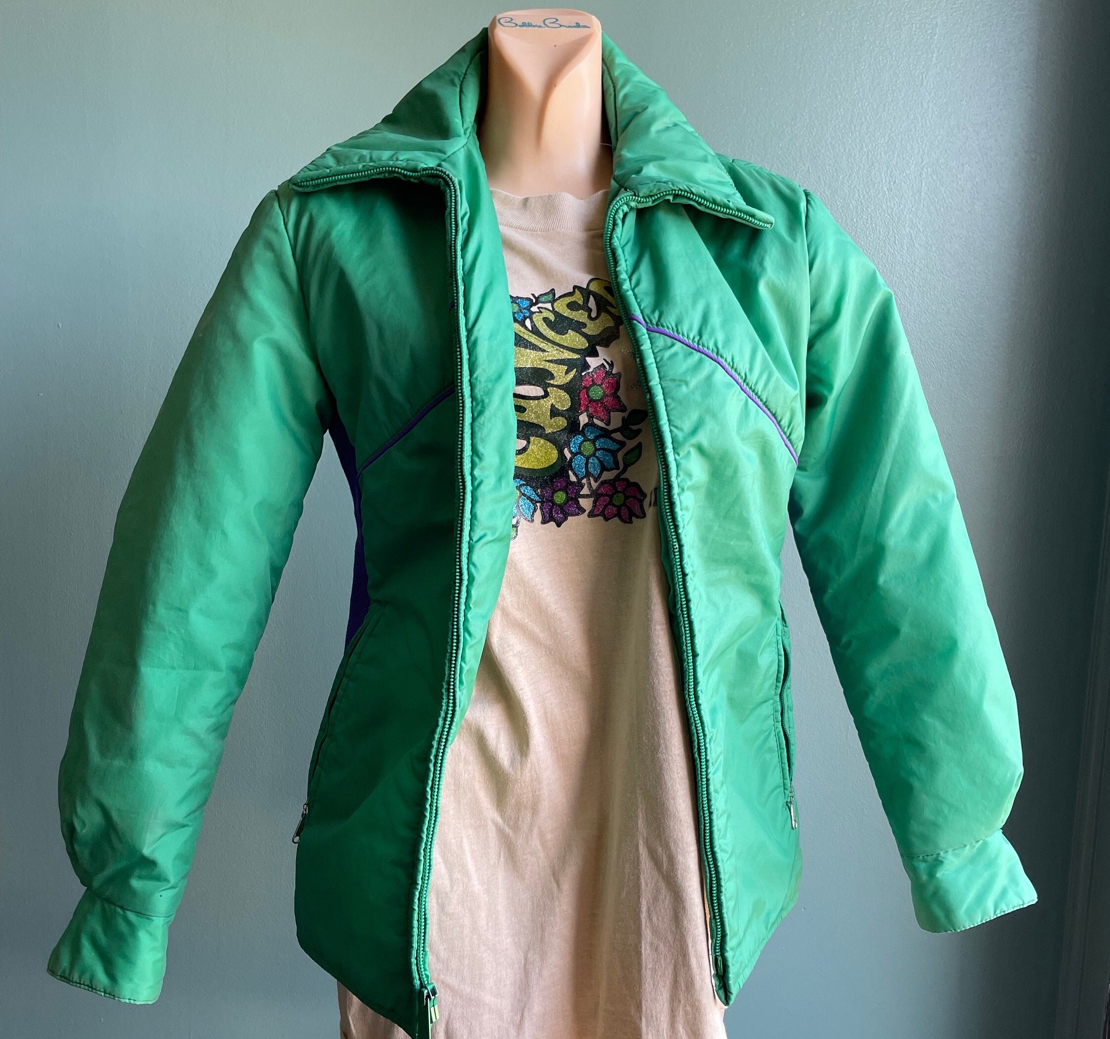 70s USA製 vintage puff Jacket ビンテージ 70s Puffer Jacket - Etsy Canada