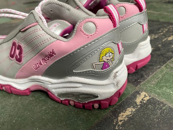 vtg Y2k Kids Lizzie McGuire Shoes / Disney Grey &… - image 5