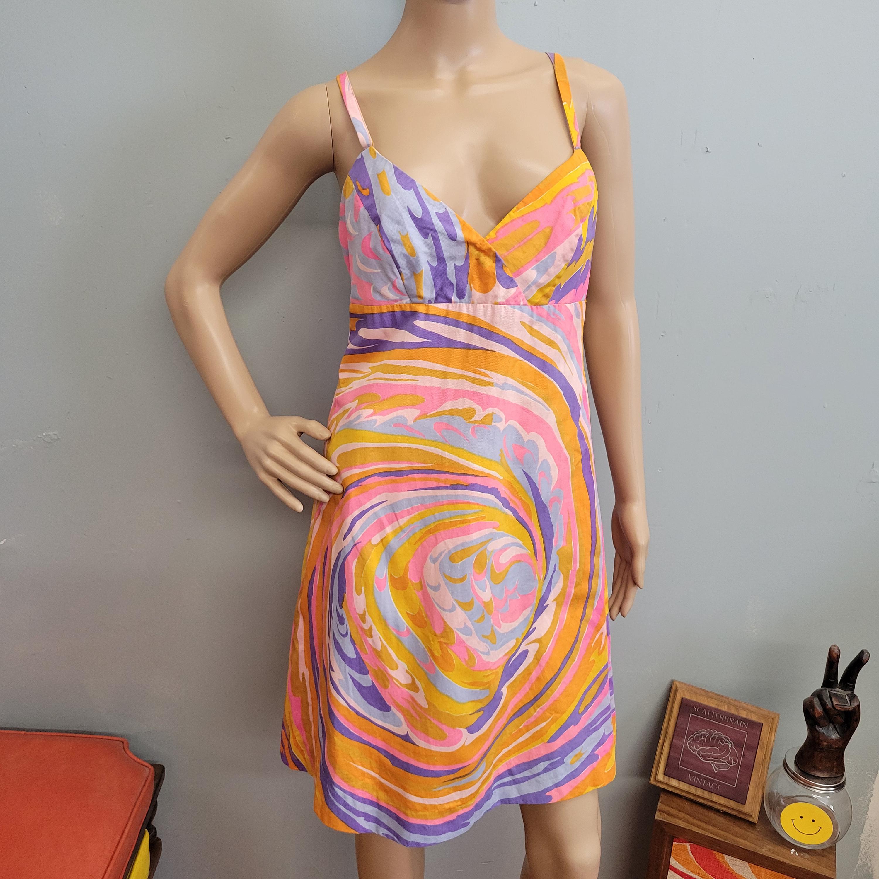 open lace back dress SNDYS Angel Midi Dress Swirl Orange– Selfie Leslie main image 0