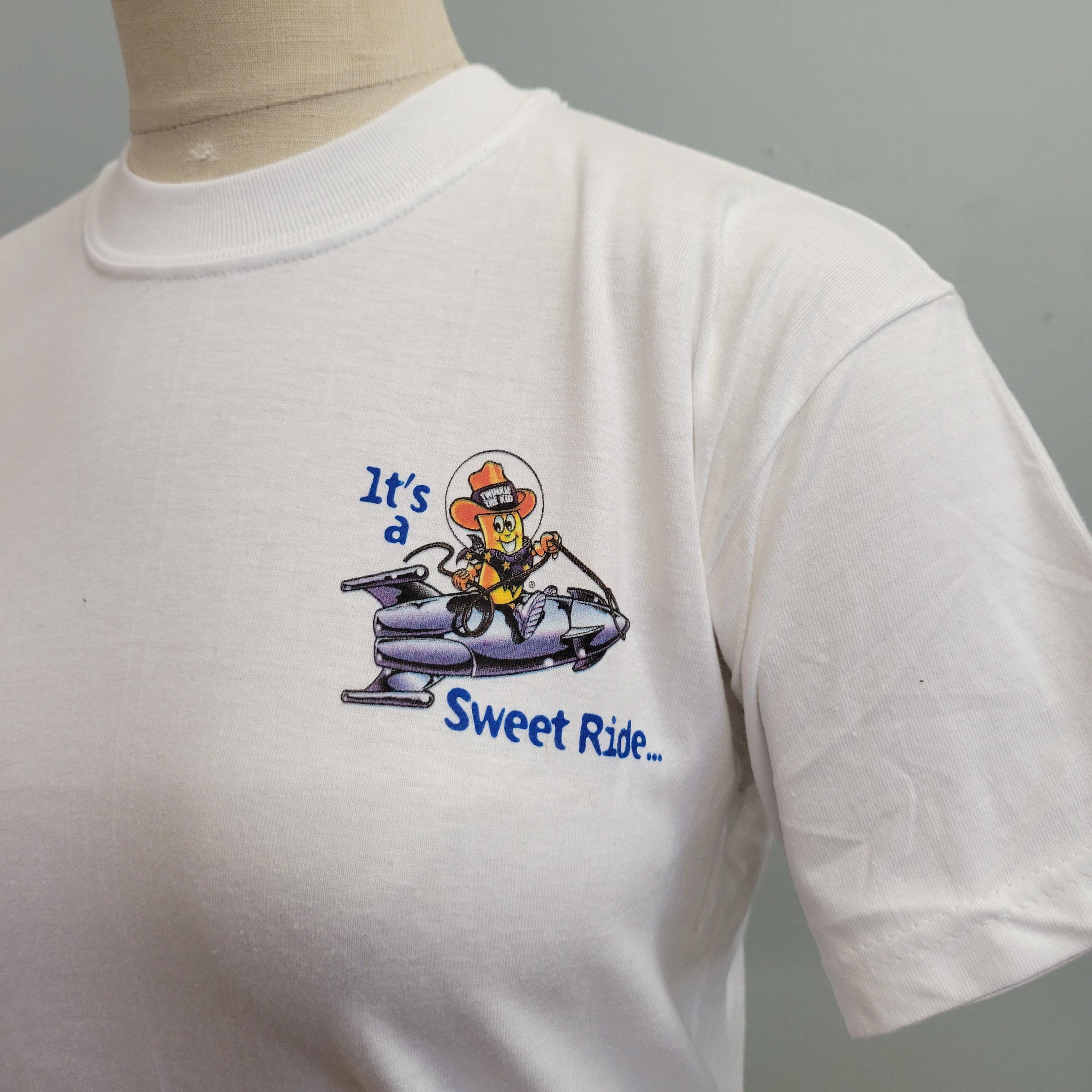 VTG 90s Planet Twinkies T-shirt, Hanes Beefy-t Snack Graphic Tee 