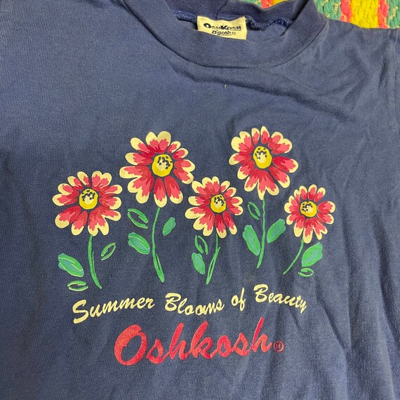 Vintage 80s 90s Kids Oshkosh B'Gosh Shirt Size 4T… - image 3