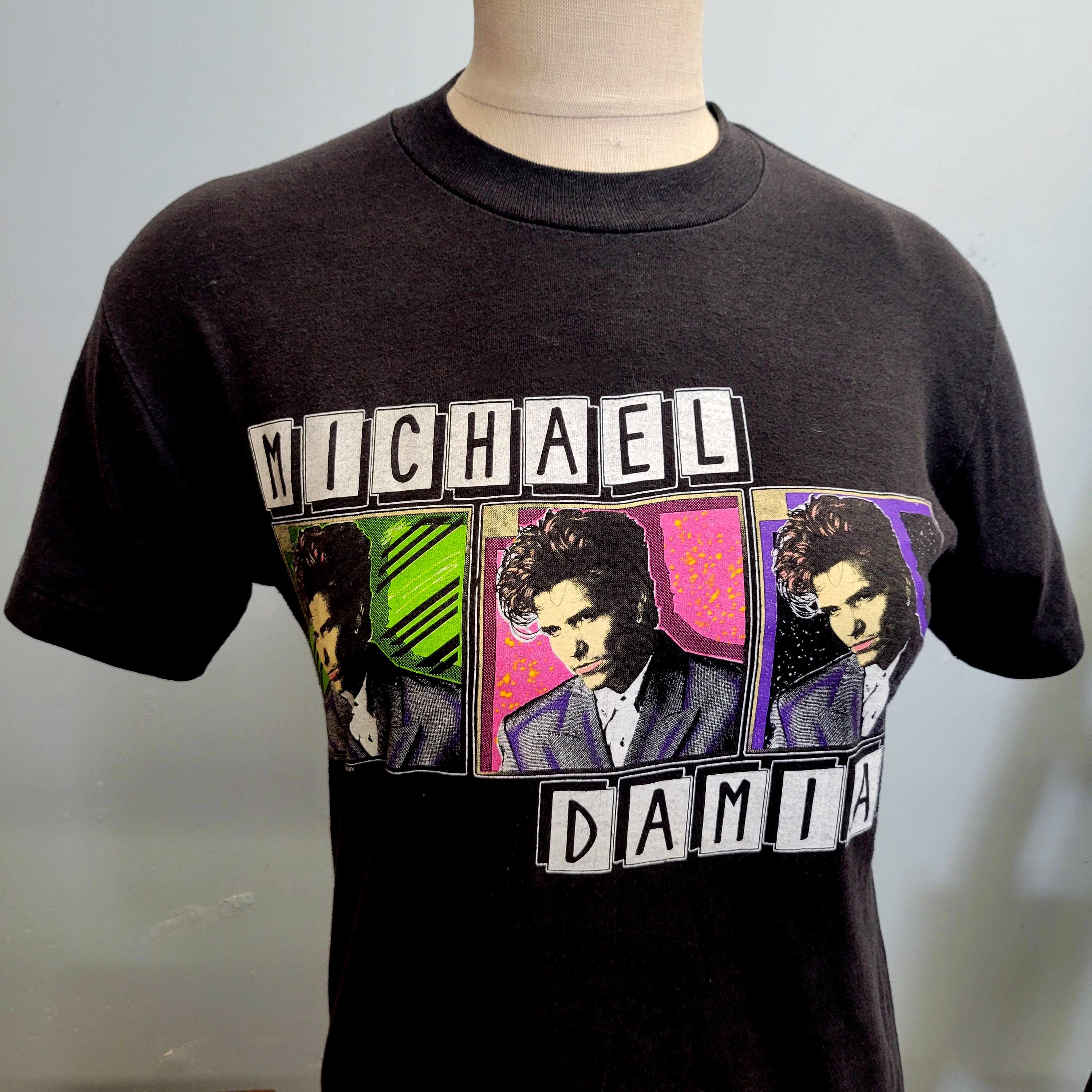 Vintage 80s Michael Damian T-shirt: Springford Single Stitch Rock