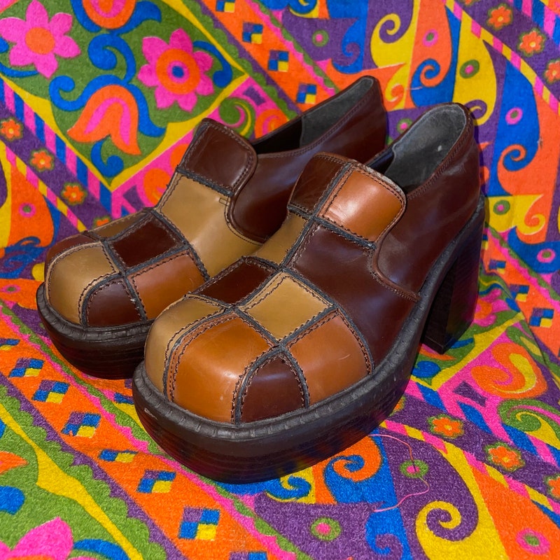 90s chunky platform shoes