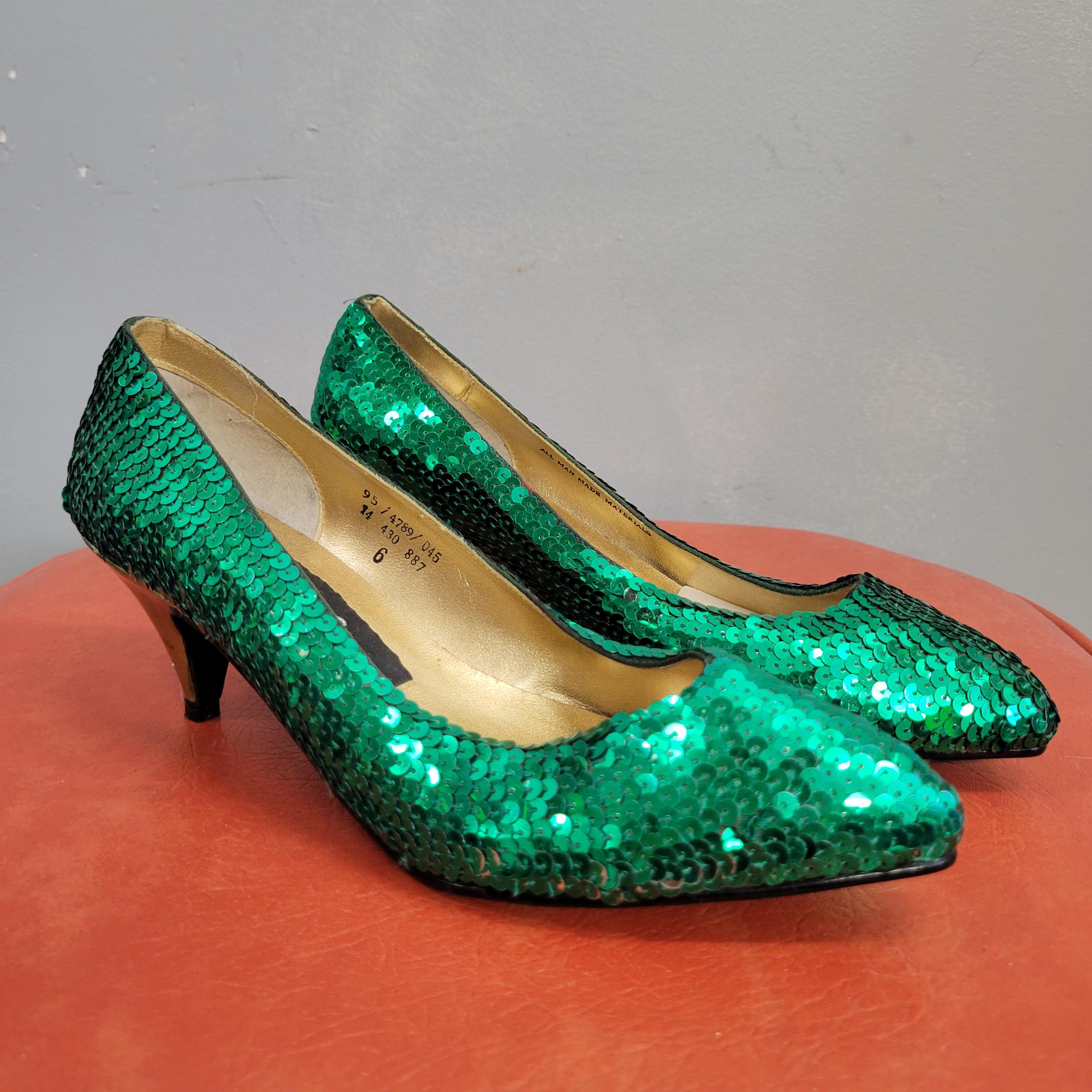 Sequin Shoes Green Sequin Heels Emerald Sequin Shoes Sequin Shoes Green Sequin Heels Emerald Sequin Shoes