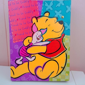 Vtg 90s Winnie the Pooh Photo Album, Proud to Be Cuddly Disney
