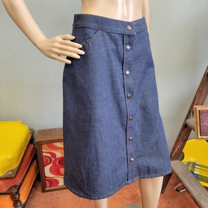 Levi Vintage Denim Skirt - Etsy
