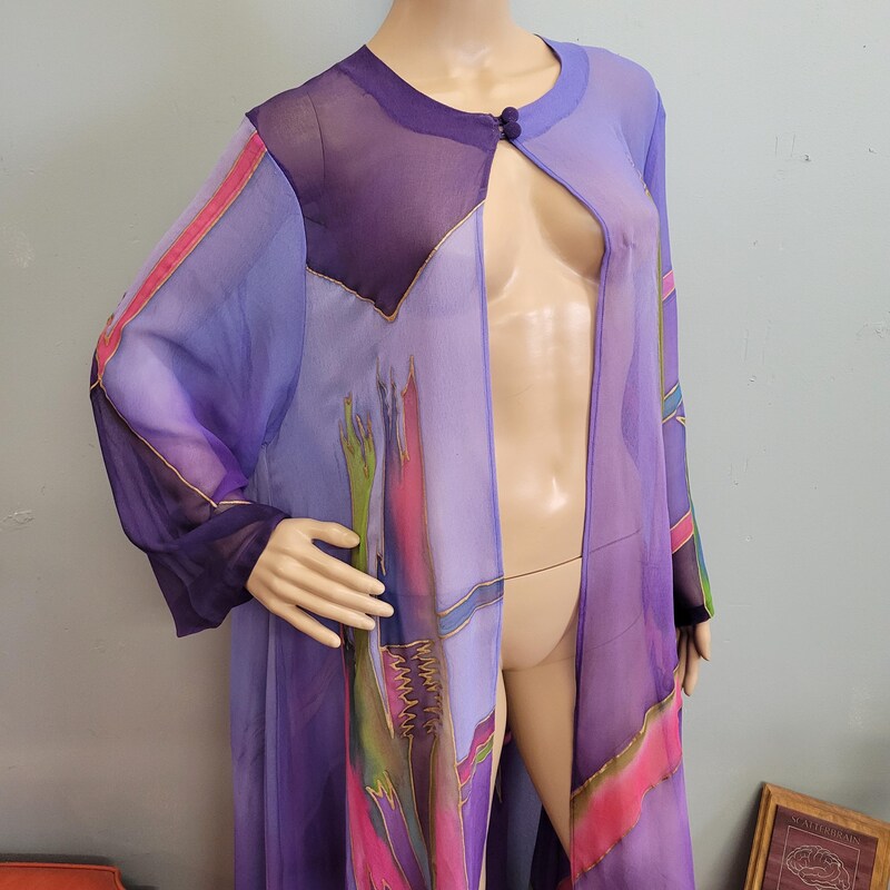 Adult Mesh Face Robe main image 0