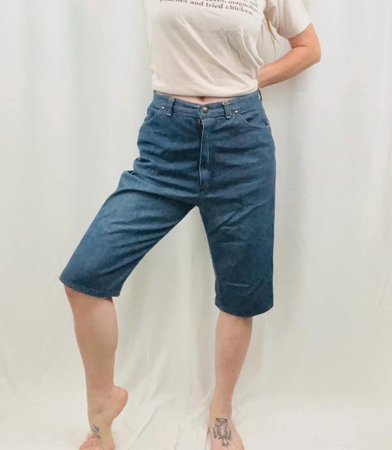 Vtg 50s Wrangler Jeans, Sanforized Western Denim - image 1