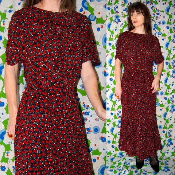 Vestido De Mujer Valentine's Day Love Heart Printing Con Vestido De Mujer Valentine's Day Love Heart Printing Con