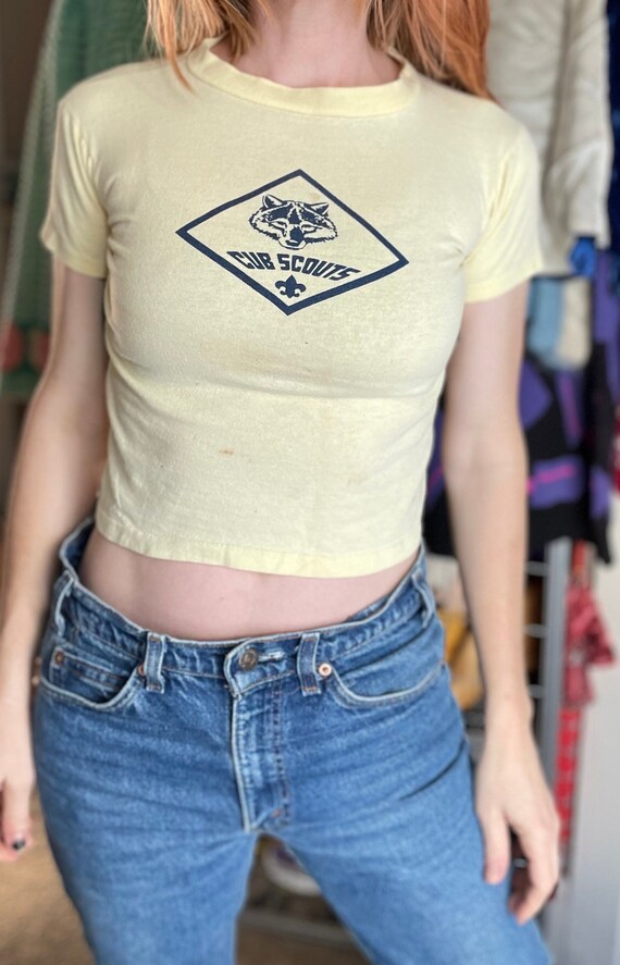 Vintage boy scouts shirt Gem