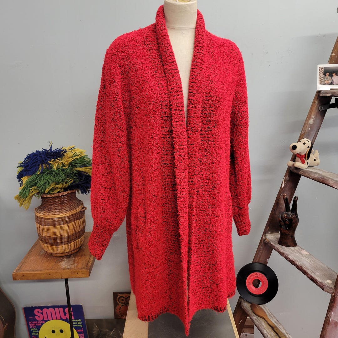 Vtg 80s SPACE DYE JACKET Vintage Sideffects Womens Small Oversized