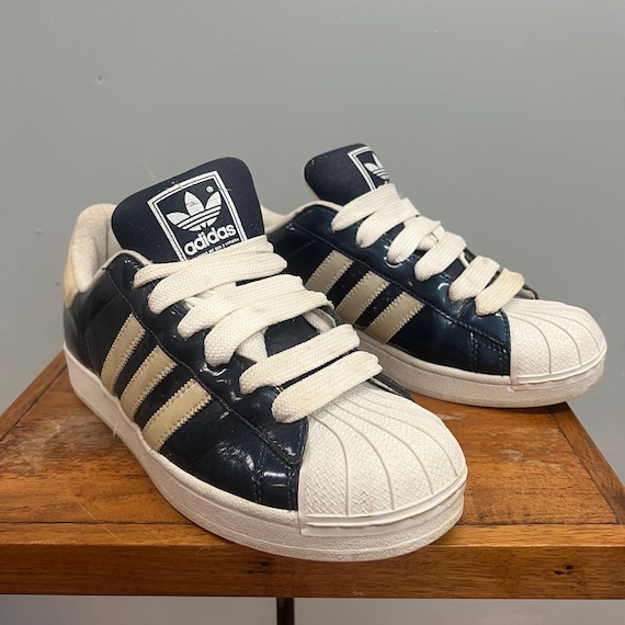 Vtg 90s ADIDAS SUPERSTAR SNEAKERS Vintage Shiny Reflective Glitter Athletic Shoes Tennis Shoes Run Dmc Hip Hop Y2k Style Punk Grunge Cute Etsy