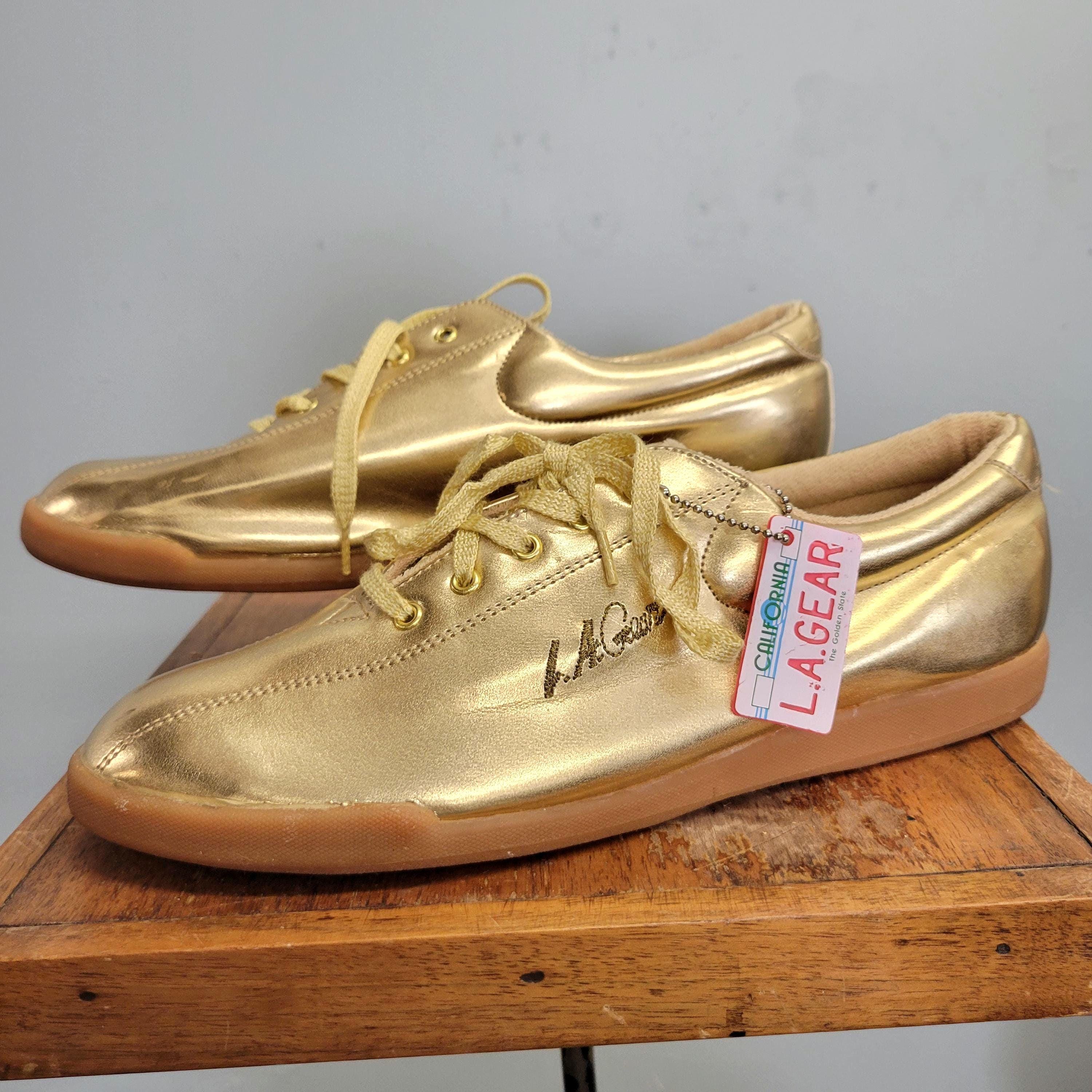 La gear gold shoes hotsell