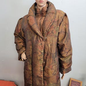 1980s Coat Long Womens Puffer - Etsy