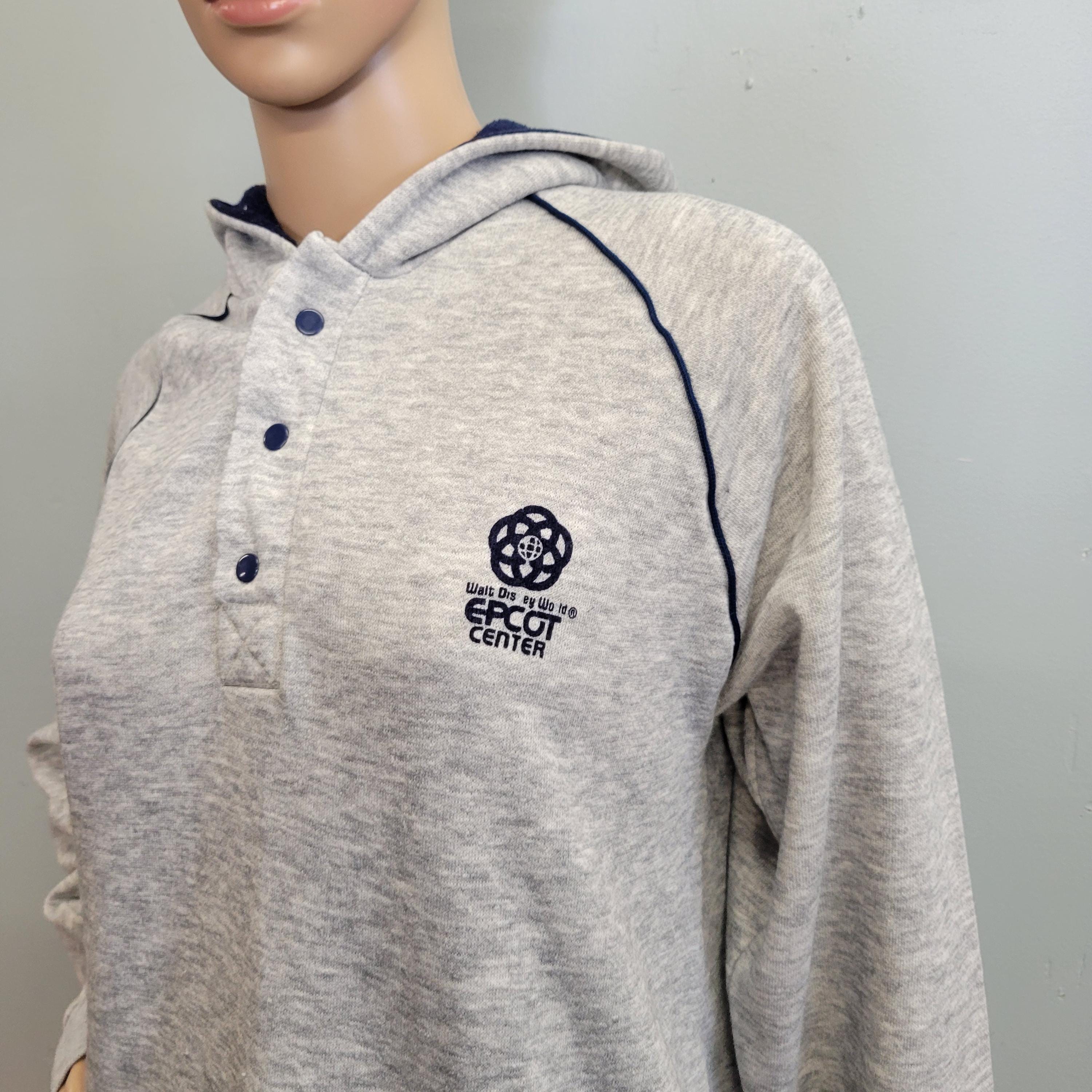 Vtg 70s EPCOT Center HOODIE : Vintage Disney World XL Hooded