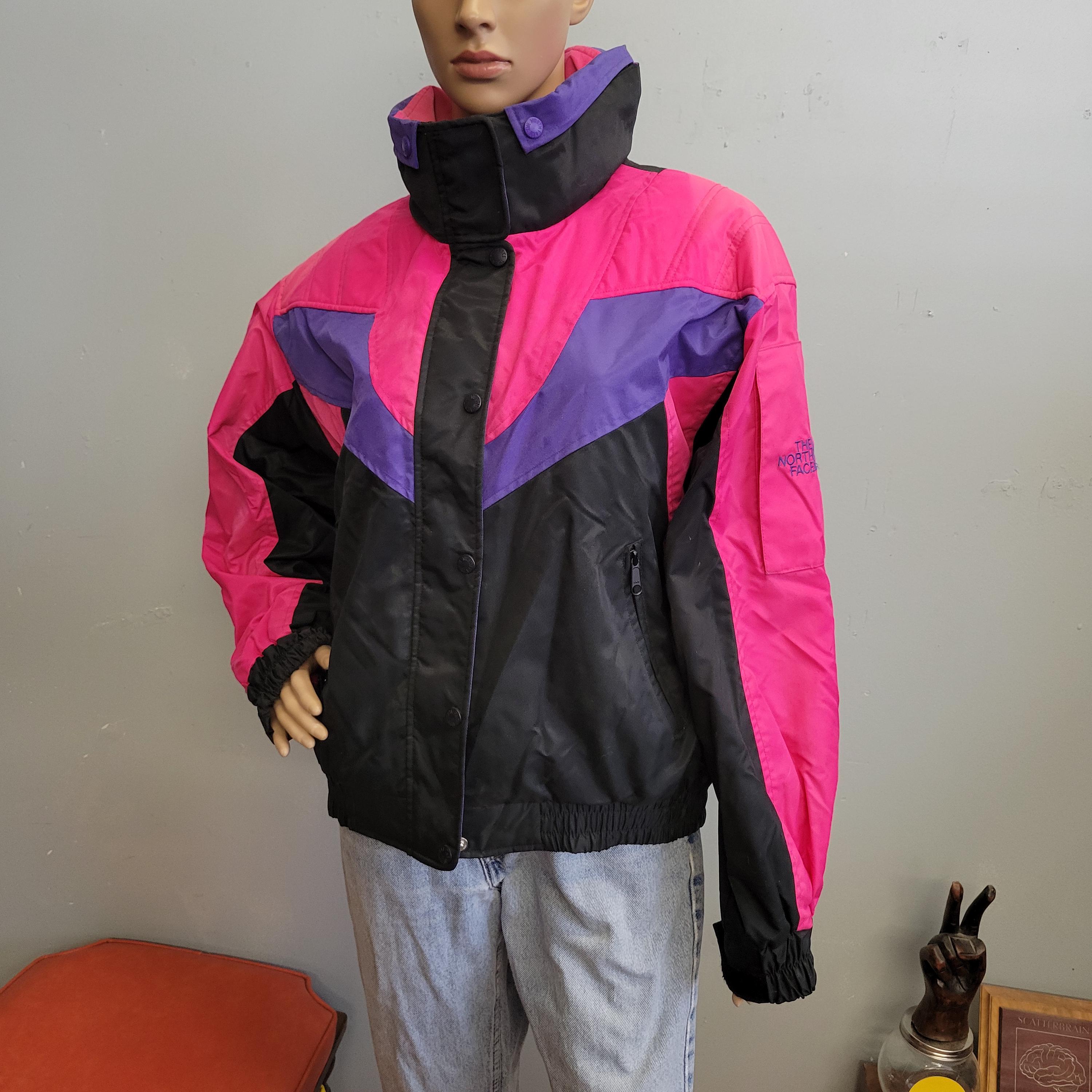 Vtg 80s NORTH FACE JACKET // Vintage Colorblock Windbreaker - Etsy