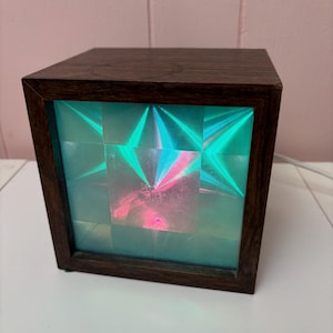 vtg Color Changing Strobe Light, Rainbow Sensory Lamp