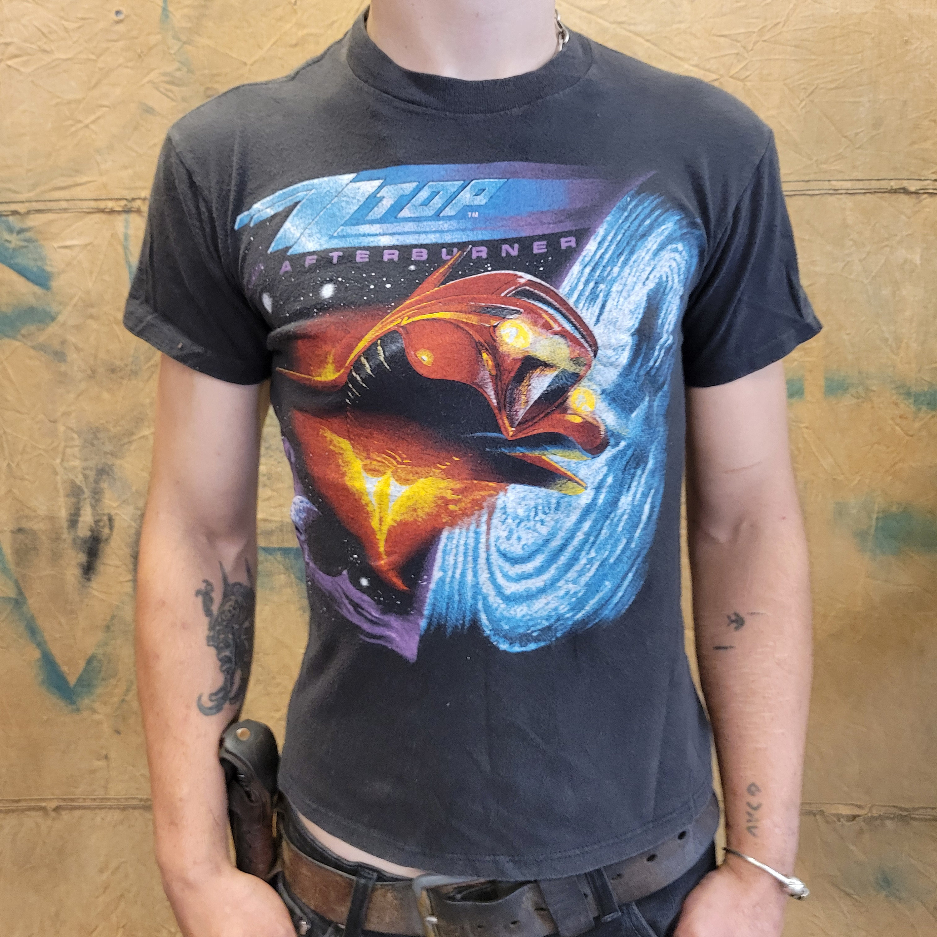 Vintage 80s ZZ Top Afterburner Tour Shirt - Single Stitch Band Tee