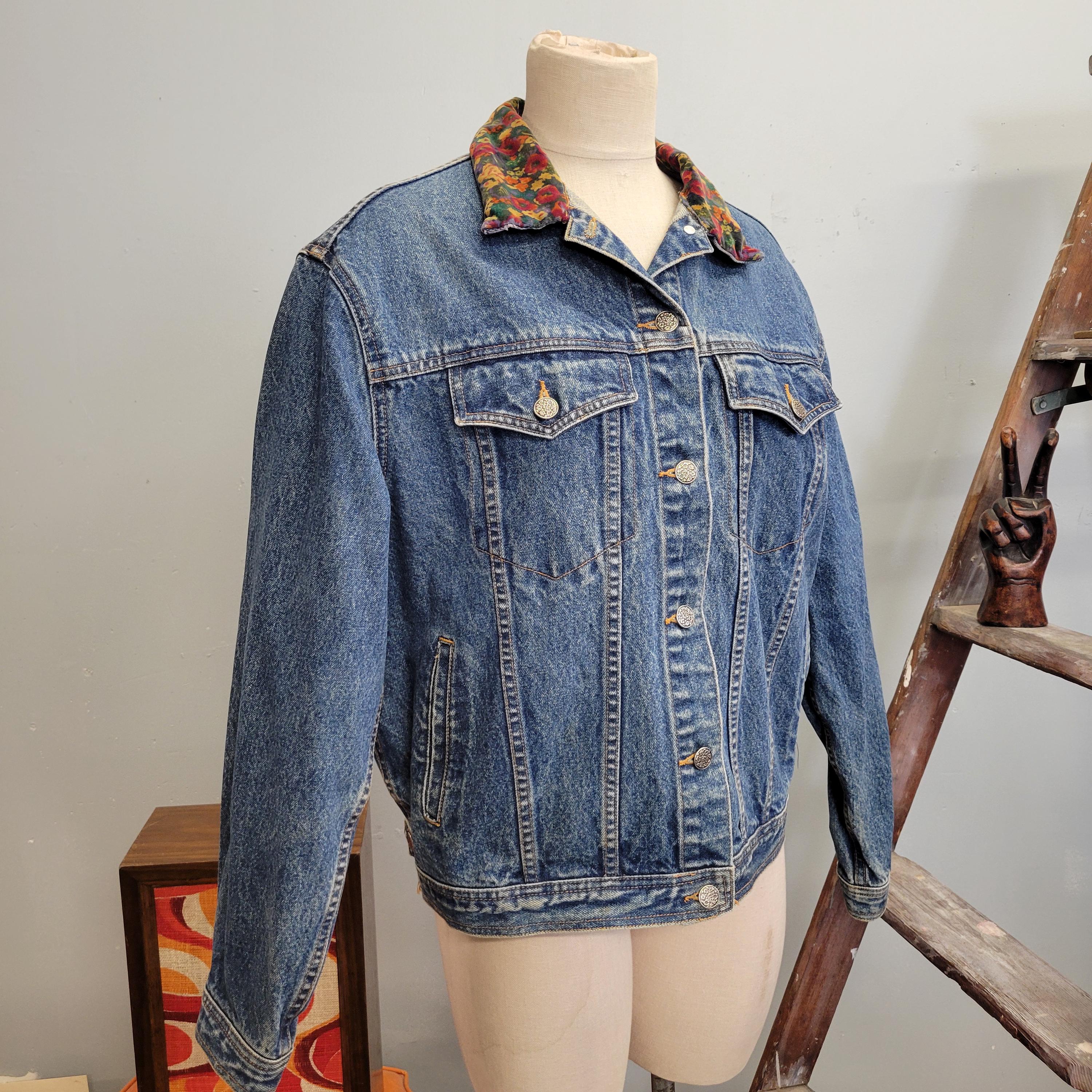 ジャケット・アウター Vintage Denim Coat Vintage Levis Long Denim Jacket / Orange Tab Work Hippie