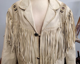 70s SIMCO LEATHER CO. フリンジ ウエスタンジャケット レディース 古着 70s SIMCO LEATHER CO. フリンジ ウエスタン 本革