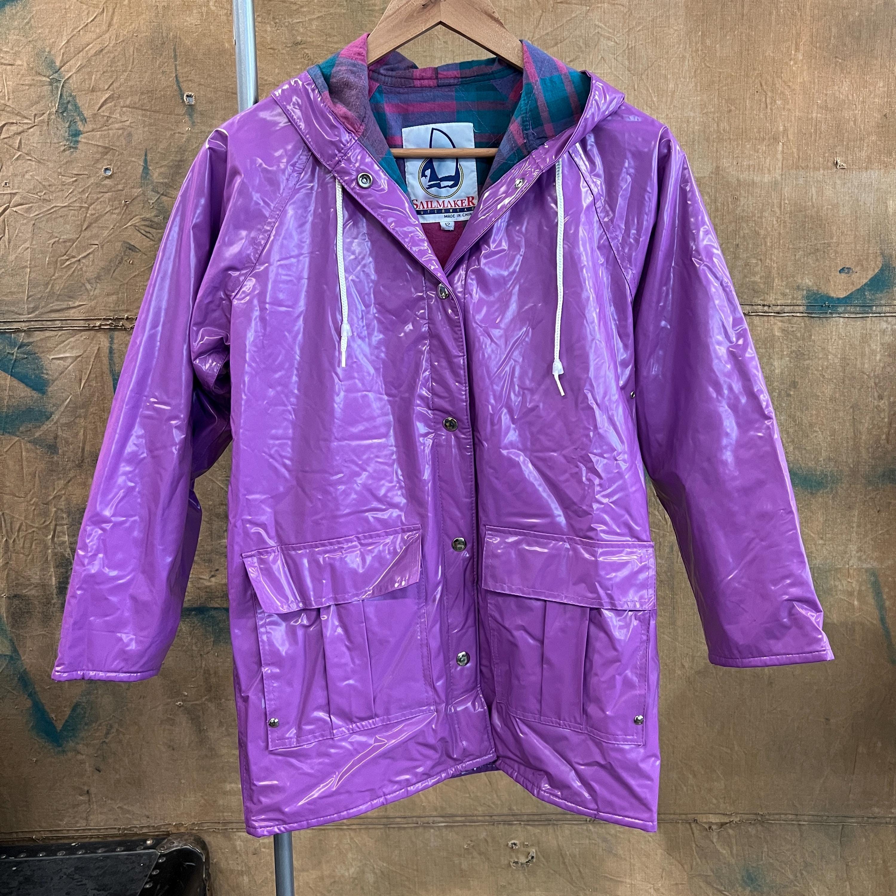 Purple Vinyl Jacket Etsy Canada