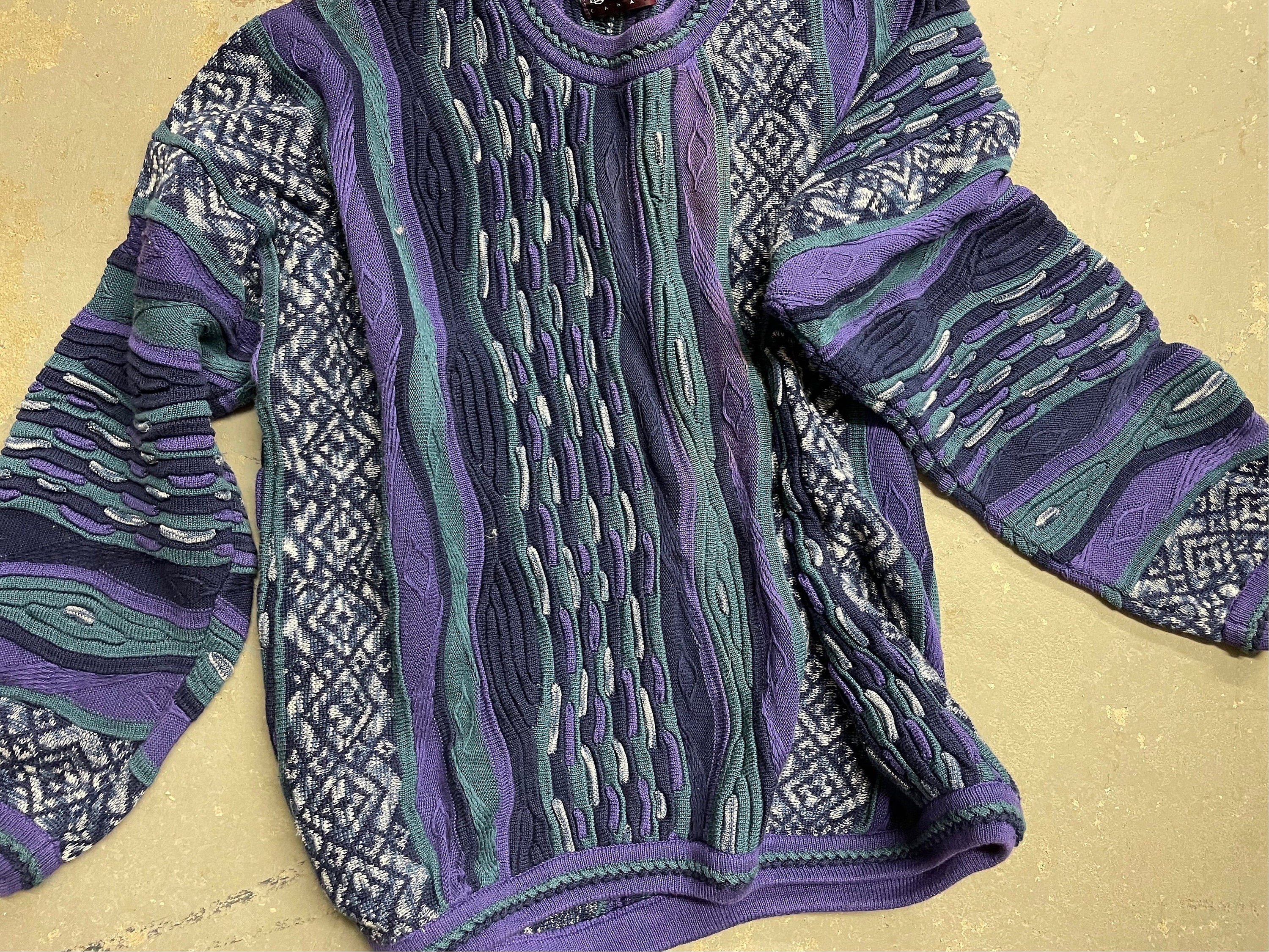Purple coogi best sale sweater