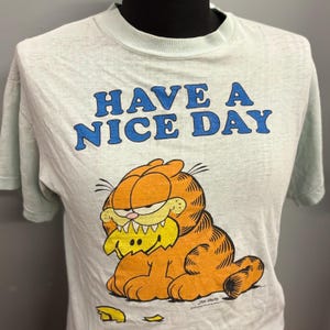ヴィンテージ 70年代 ガーフィールド ディストレスト Tシャツ 