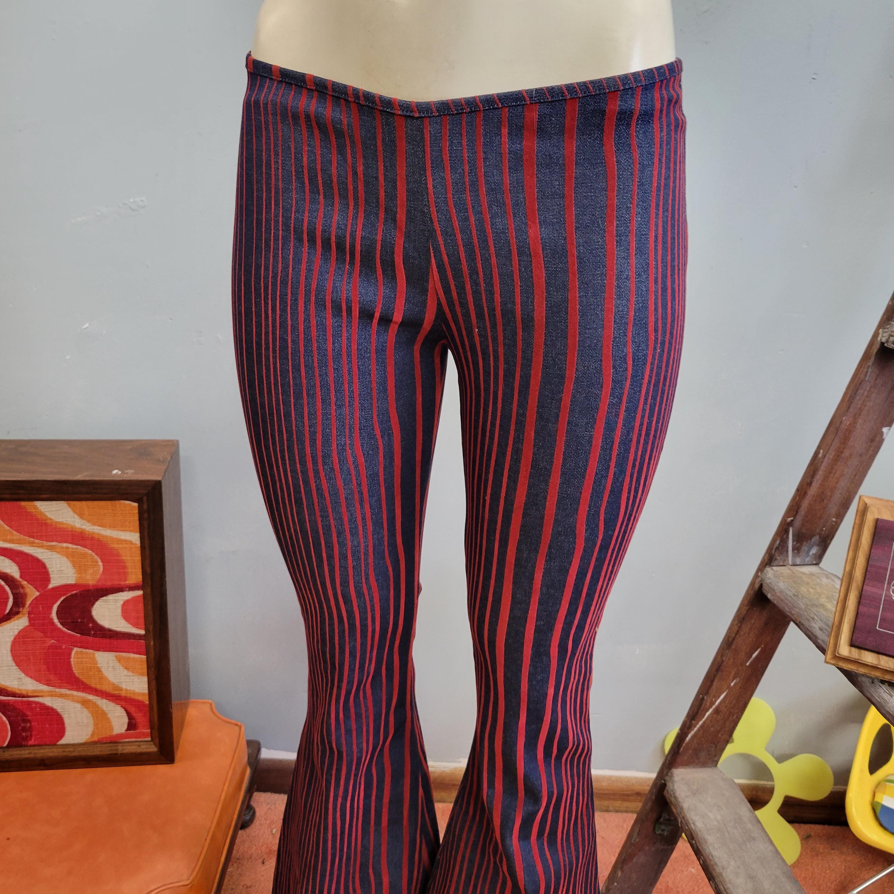 Striped Flare Pants