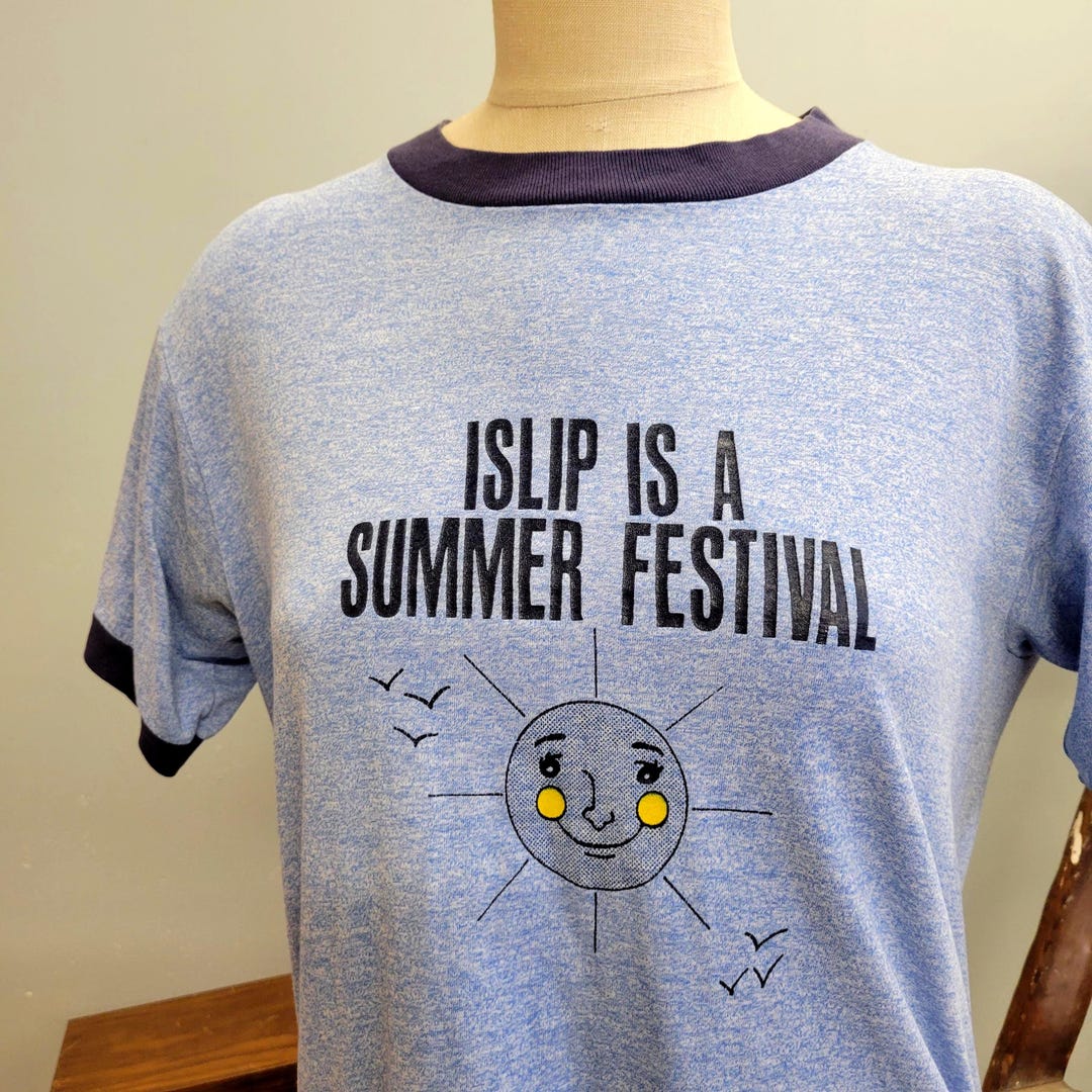 The Ringer Sun Vtg 1970s SUN RINGER TSHIRT : Vintage Anvil Large Islip Summer Festival ...