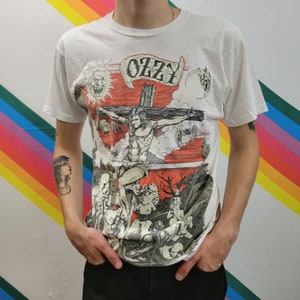 Vtg 90s OZZY OSBOURNE TSHIRT // 1991 Vintage Single Stitch Hanes
