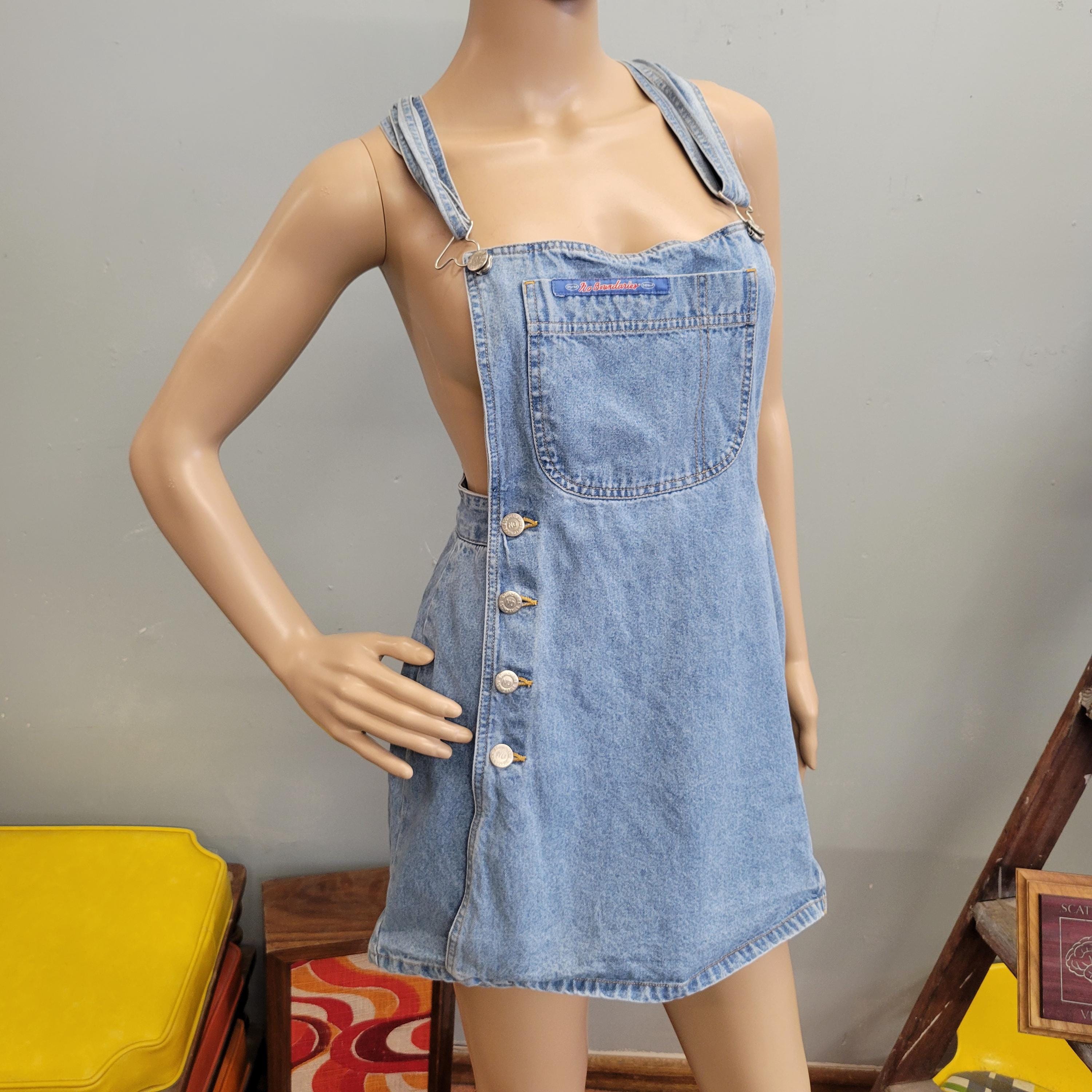 Denim Dress Denim Skirt Jumpsuit Denim Jumper Skirt Outfit Jumper