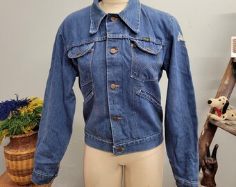 Vintage Wrangler 126MJ No-fault Denim Jacket Sanforized Selvedge 