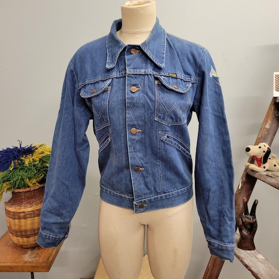 Vintage 1960's / 70's Men's Wrangler Jean Jacket Made In USA