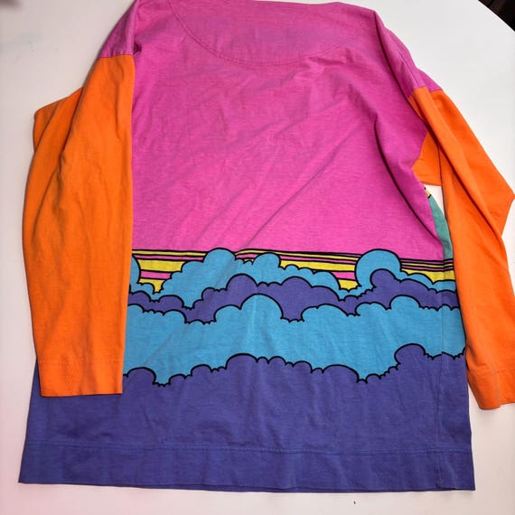 Vtg 80s PETER MAX SHIRT // Vintage Neo Max 1987 Psychedelic Vtg 80s PETER MAX SHIRT // Vintage Neo Max 1987 Psychedelic