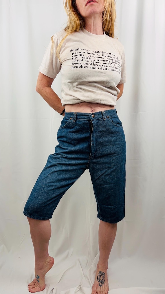 Vtg 50s Wrangler Jeans, Sanforized Western Denim - image 2