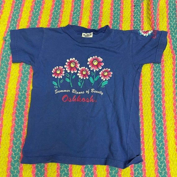 Vintage 80s 90s Kids Oshkosh B'Gosh Shirt Size 4T… - image 1