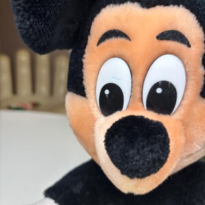 vtg MICKEY MOUSE PLUSH : vintage 12” Disney Stuffed Animal Souvenir image 9