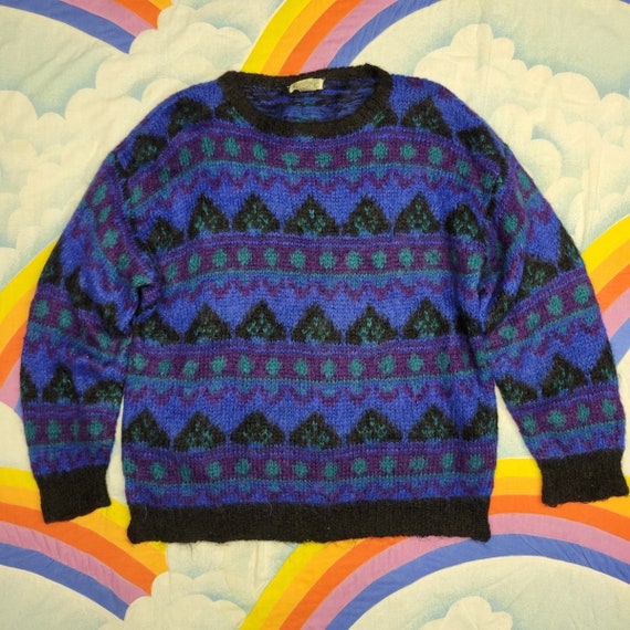 Vintage 80s 90s Gallagher Mohair Sweater