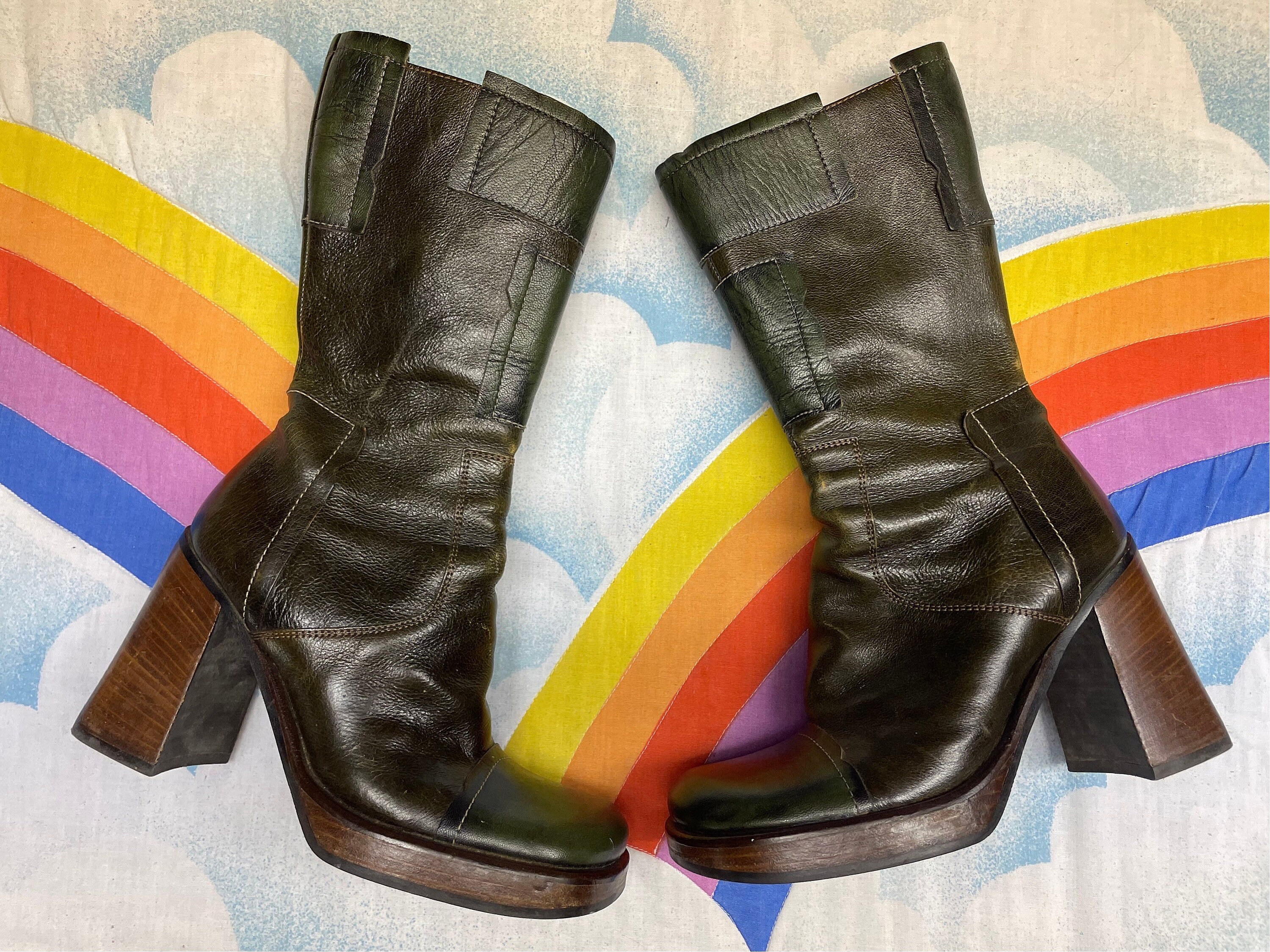 90s chunky best sale boots