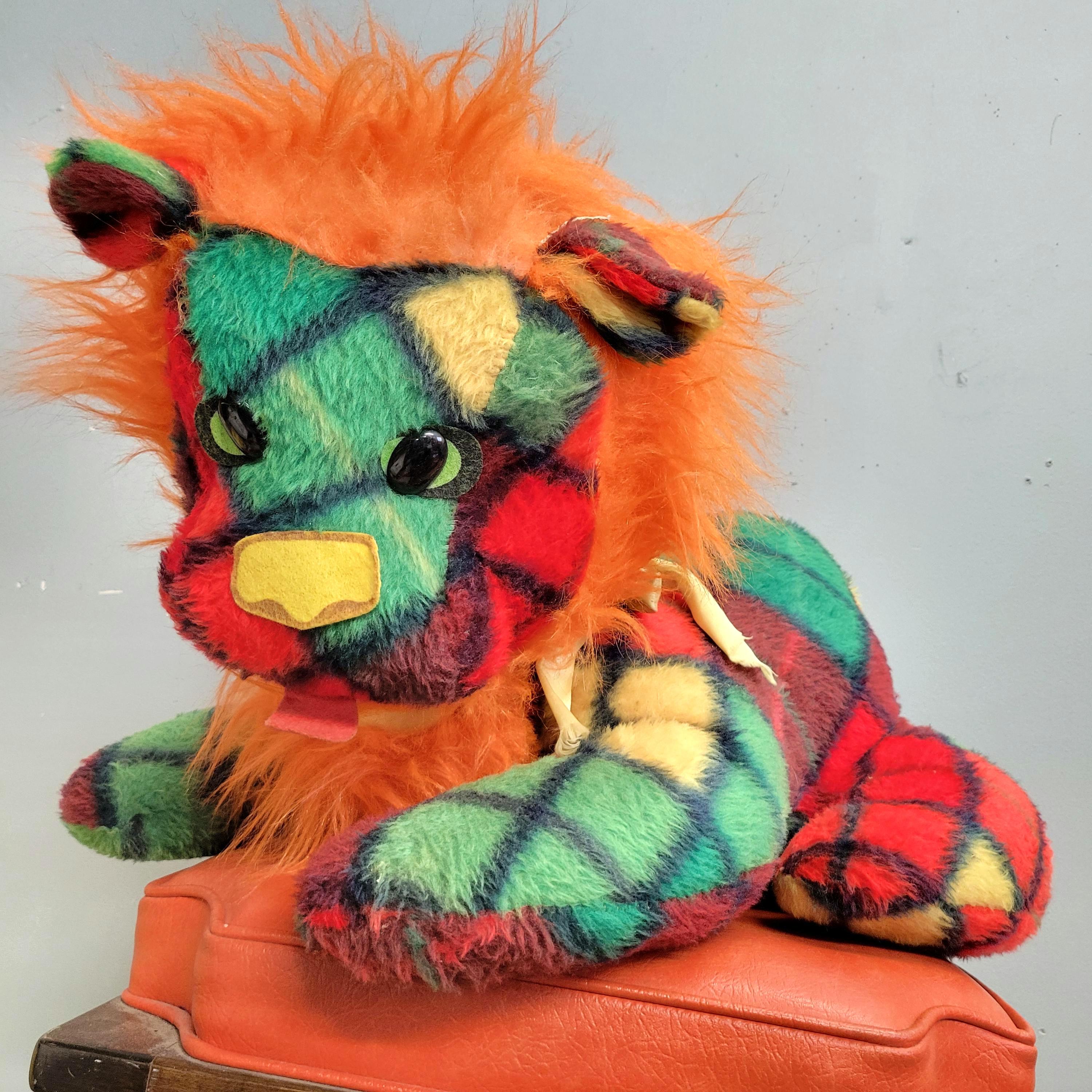 Peluche Lion Vintage 70cm PDI129