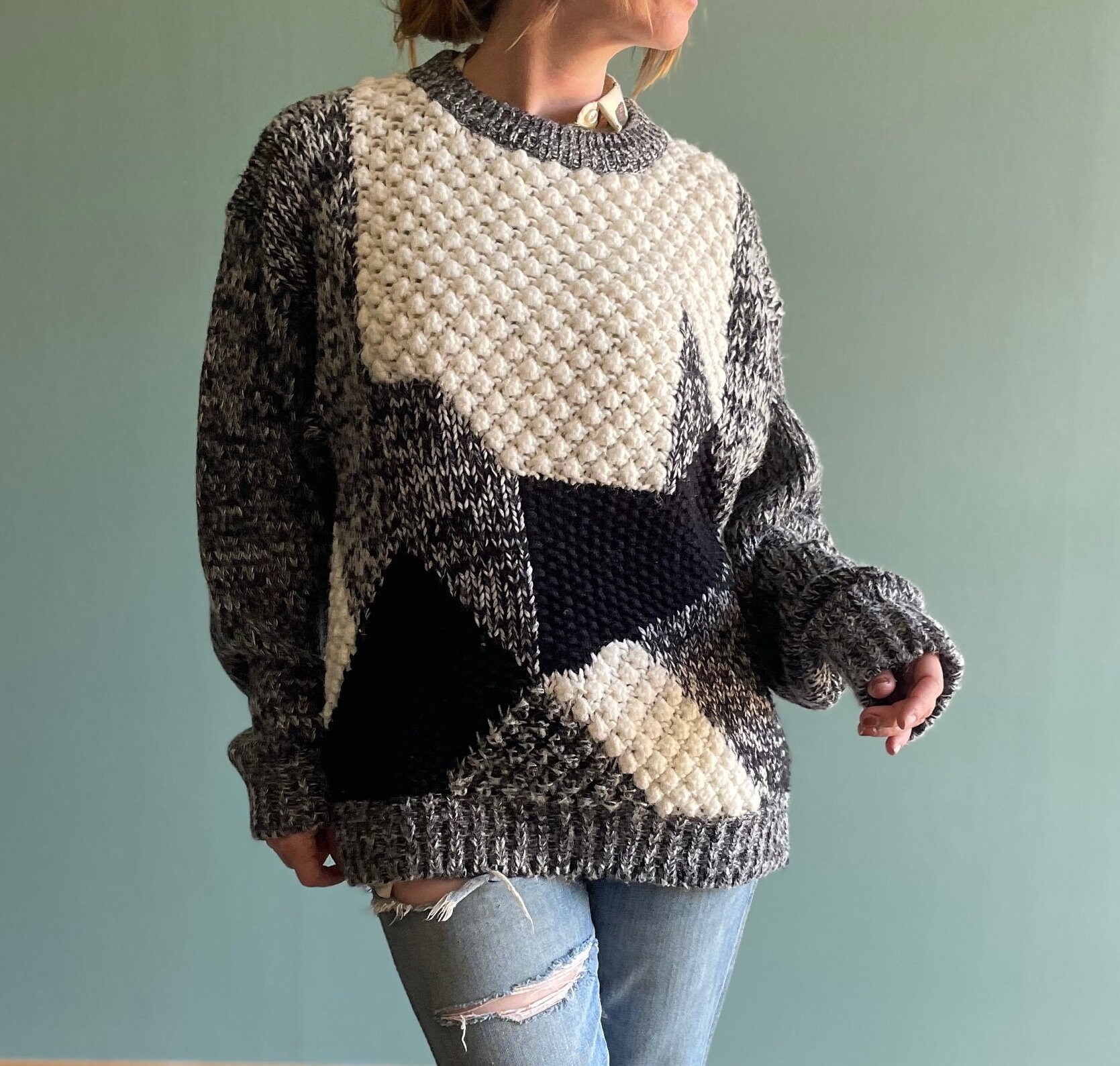 Deconstructed knitwear shop