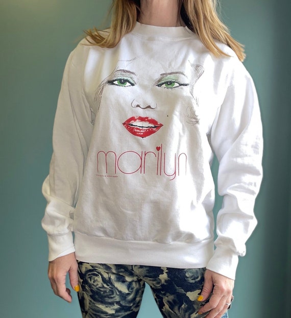 ▪️80's【MARILYN MONROE】LONG SLEEVE ▪️80's【M.MONROE】LONG