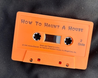 Vintage 90s Halloween Cassette Tape: How to Haunt a House, Spooky Sounds