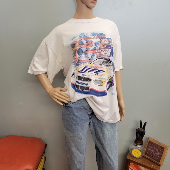 Vtg 90s OVERSIZE NASCAR T-shirt : Vintage Chase Authentics XL