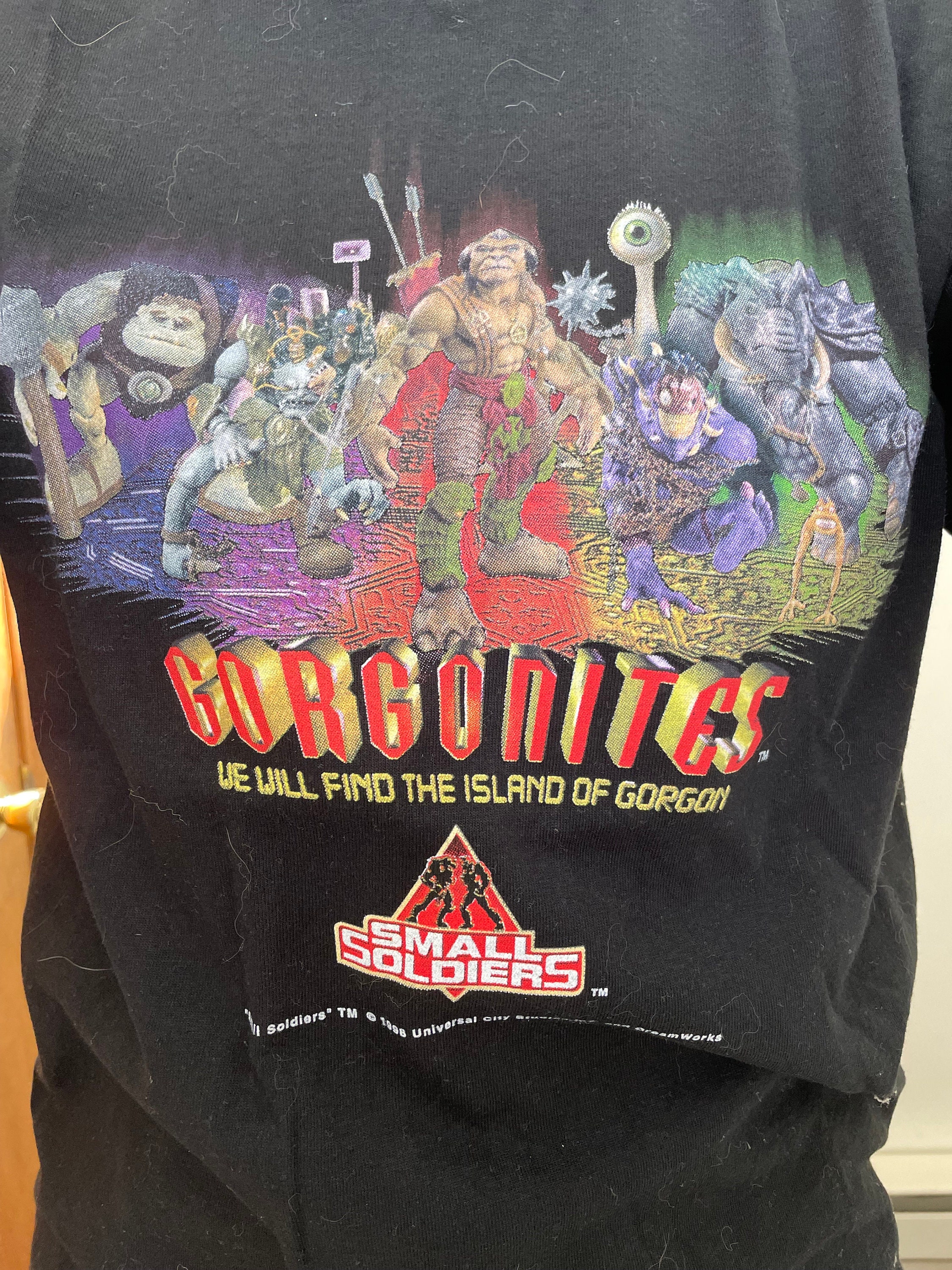 Vintage 90s Small Soldiers Shirt // Dreamworks Movie Promo Shirt